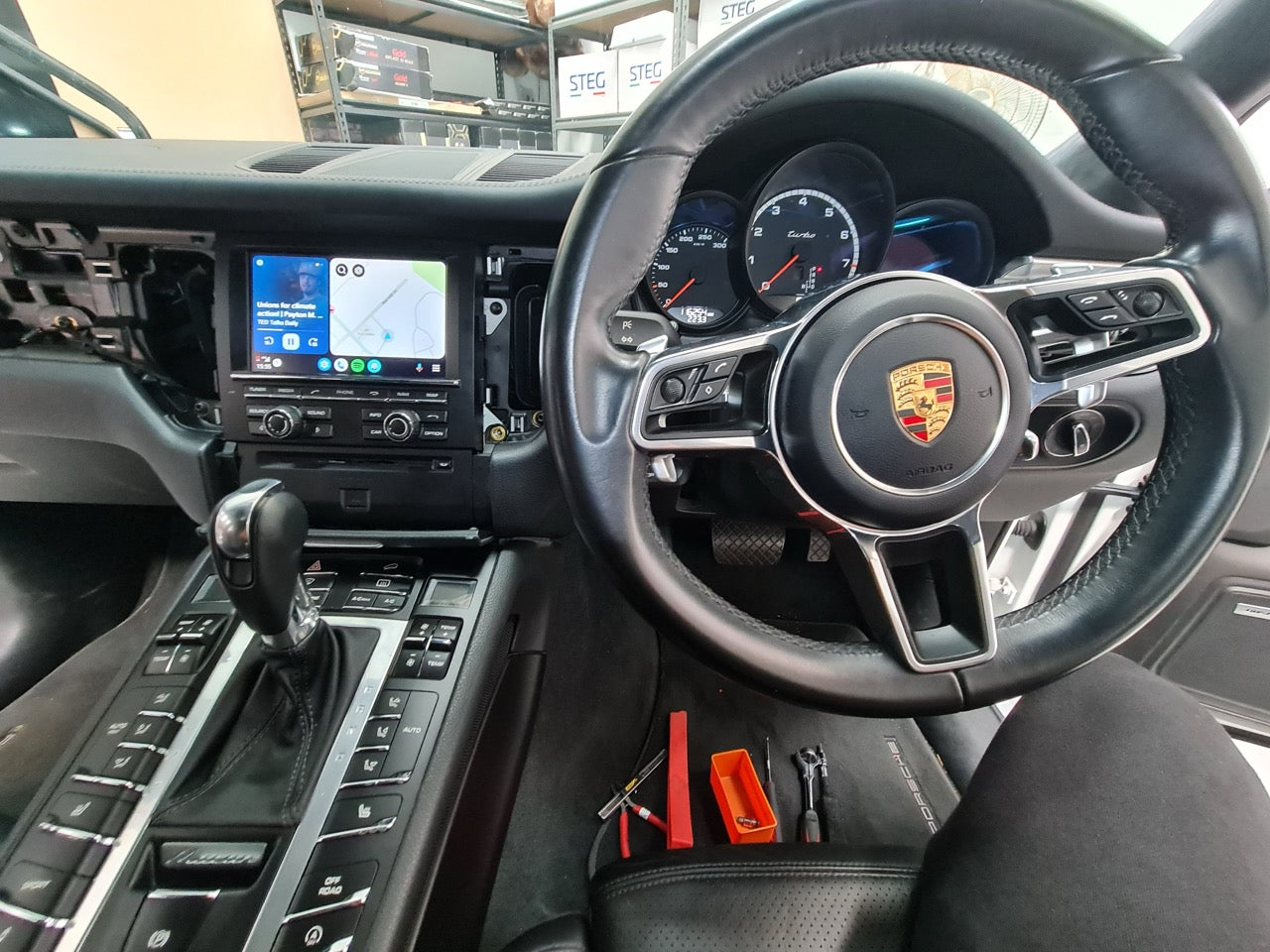 Porsche Macan 2015 parked at MC Audio Sydney
