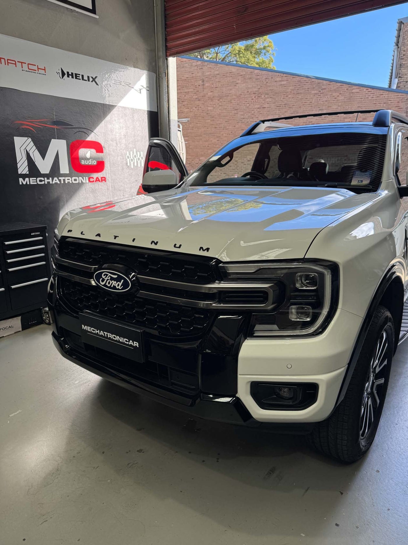 Ford Ranger Platinum B&O sound system upgrade by MC Audio Sydney