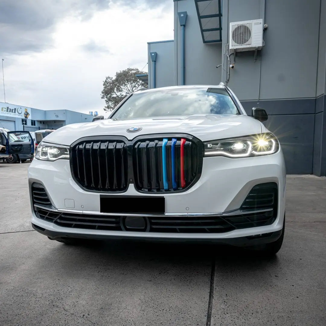 BMW X7 G07 at MC Audio Sydney for premium HiFi sound system upgrade with MATCH and STEG components