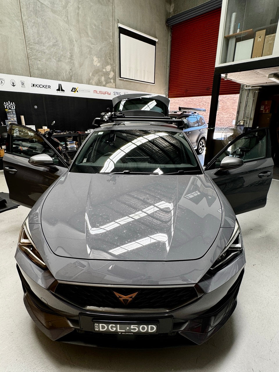 FY23 Cupra Leon at Mechatronicar Audio Sydney for premium BeatsAudio sound system upgrade