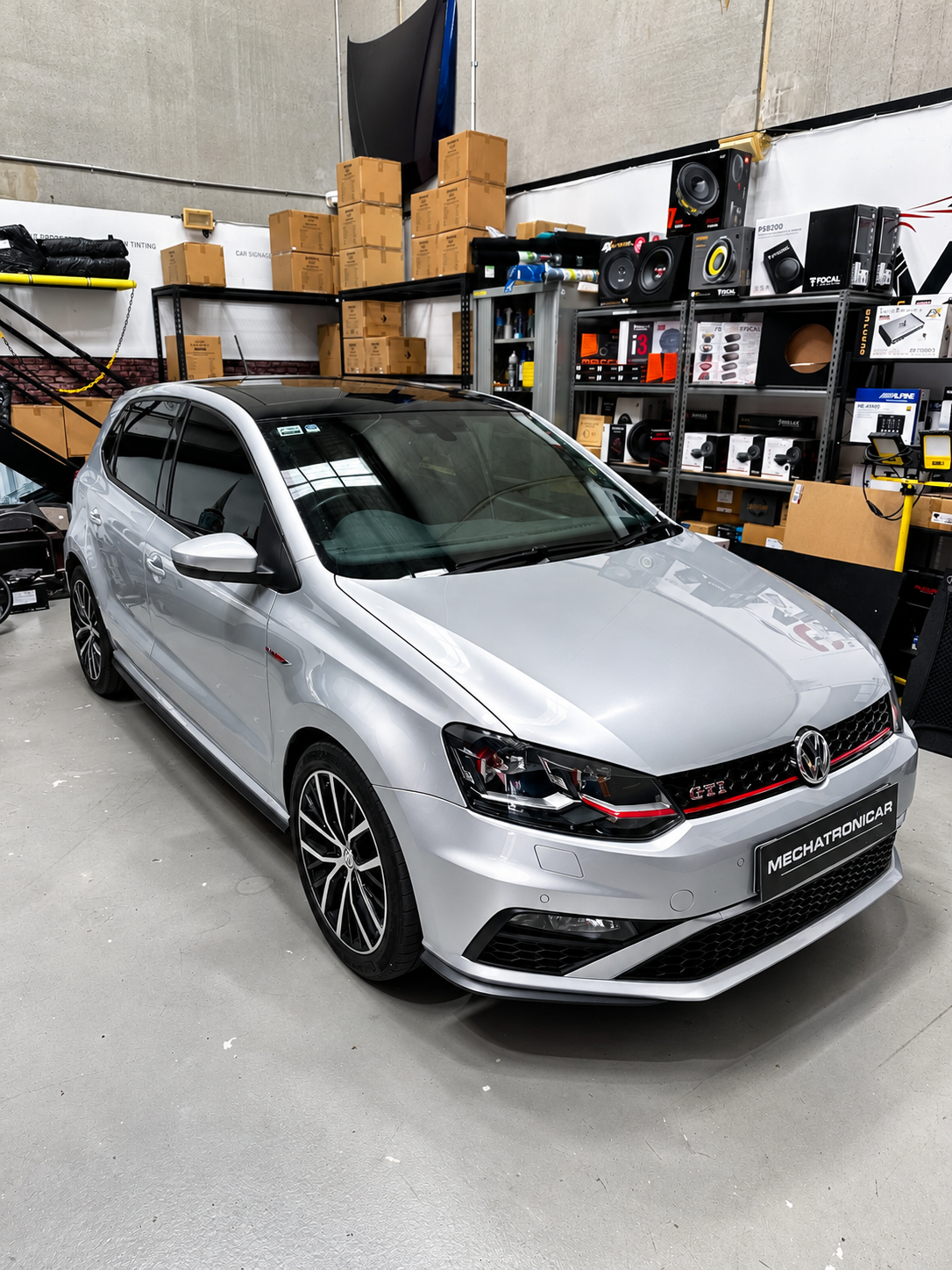 VW Polo GTI 6C | High-Fidelity HELIX Audio Upgrade with Custom Hidden Subwoofer