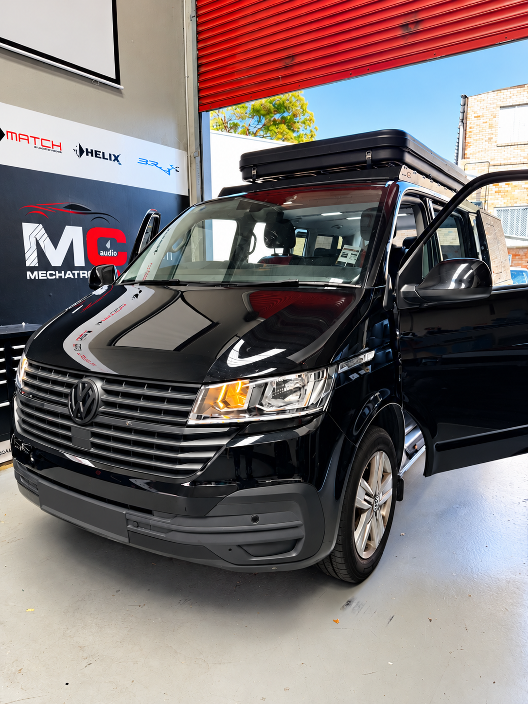 Volkswagen T6.1 Multivan Sound Deadening & HELIX DSP Audio Upgrade | MC Audio Sydney