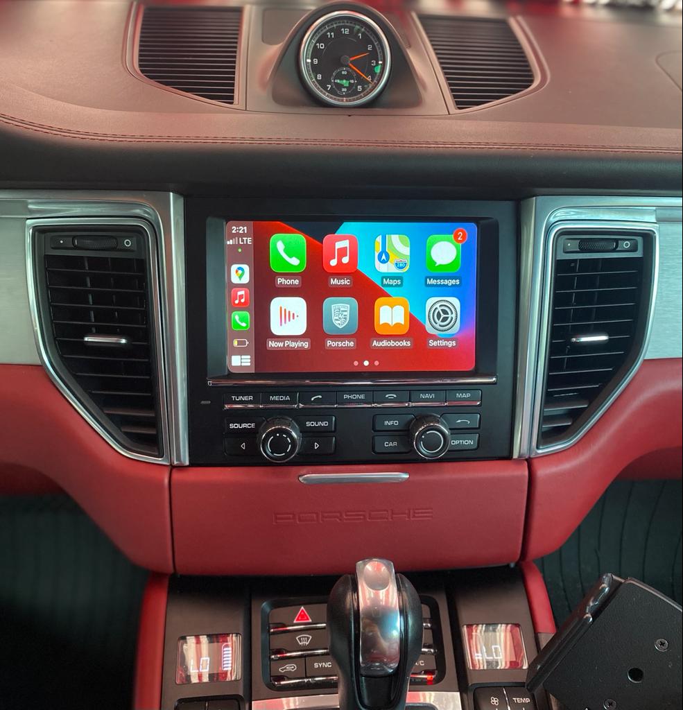 Porsche 2010–2016 PCM 3.1 Wireless Apple CarPlay & Android Auto MMI Integration Kit