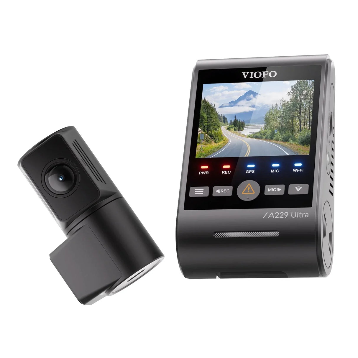VIOFO A229 Ultra 2CH Dual Channel 4K Front + 4K Rear HDR Dashcam System with Dual Sony STARVIS 2 Sensors