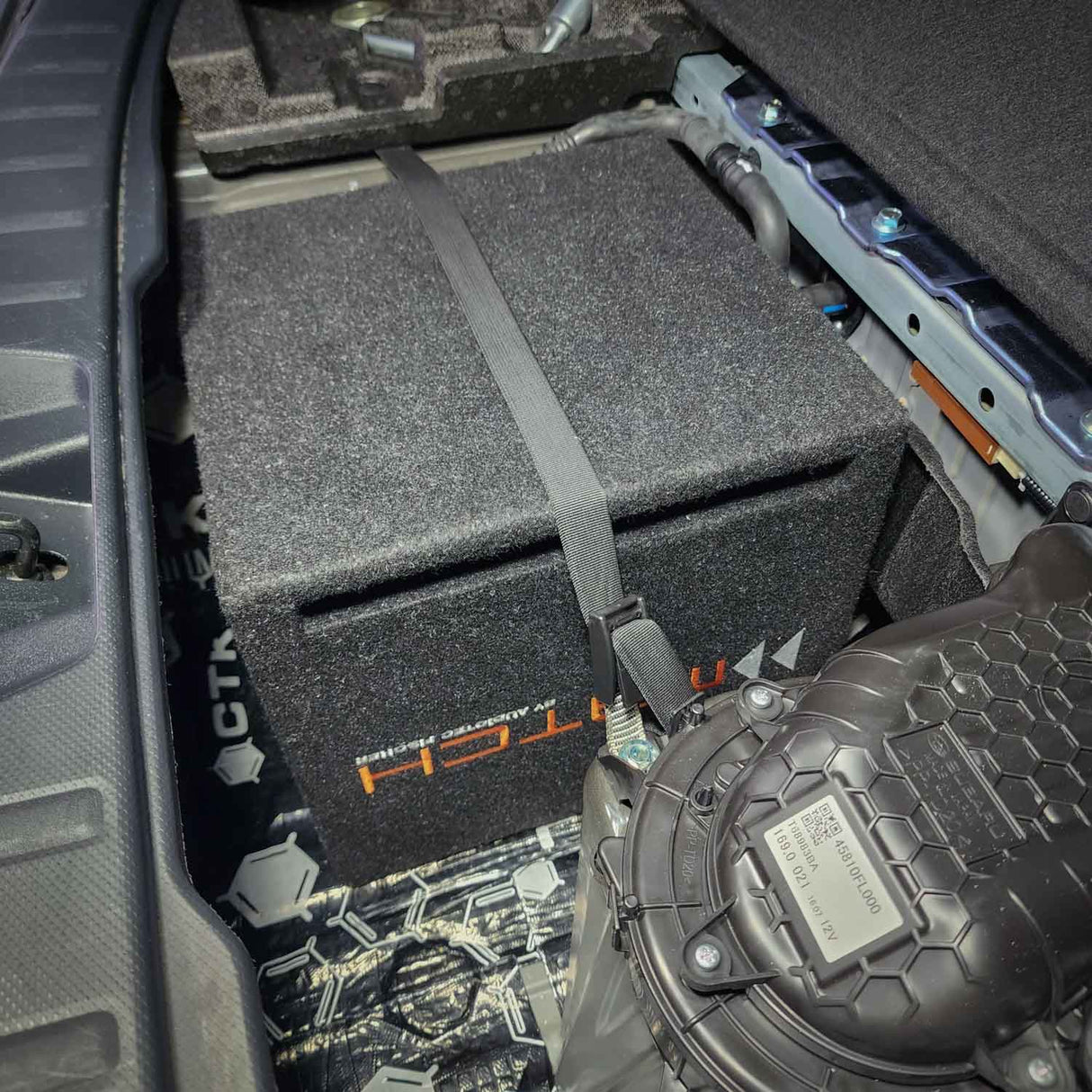 Subaru Forester Hybrid L S5 discreet subwoofer and DSP amplifier upgrade package – MC Audio Sydney