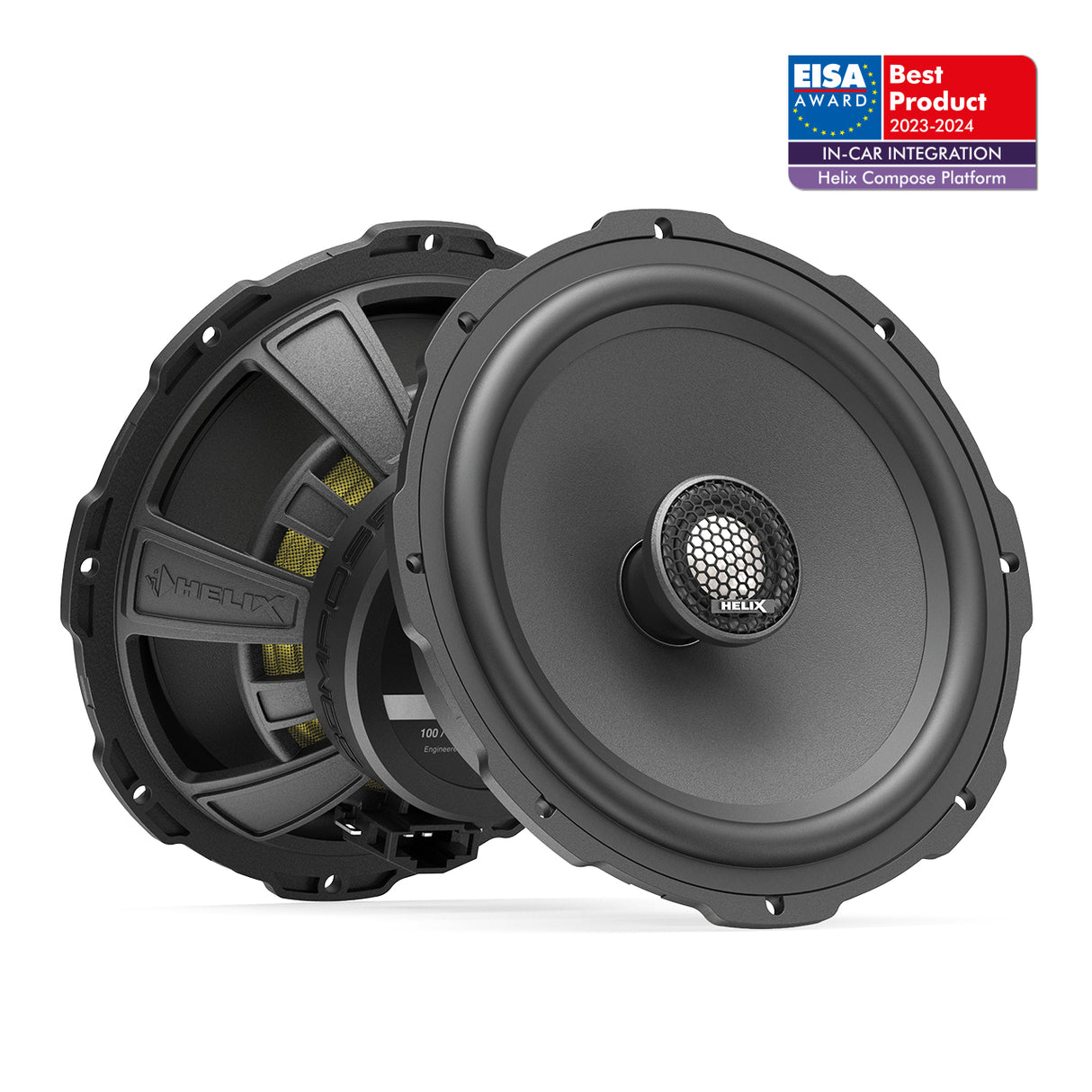 Original packaging for HELIX Ci3 C165.2FM-S3 6.5” 2-way coaxial speaker pair – FlexMount | 3Ω by MC Audio Sydney