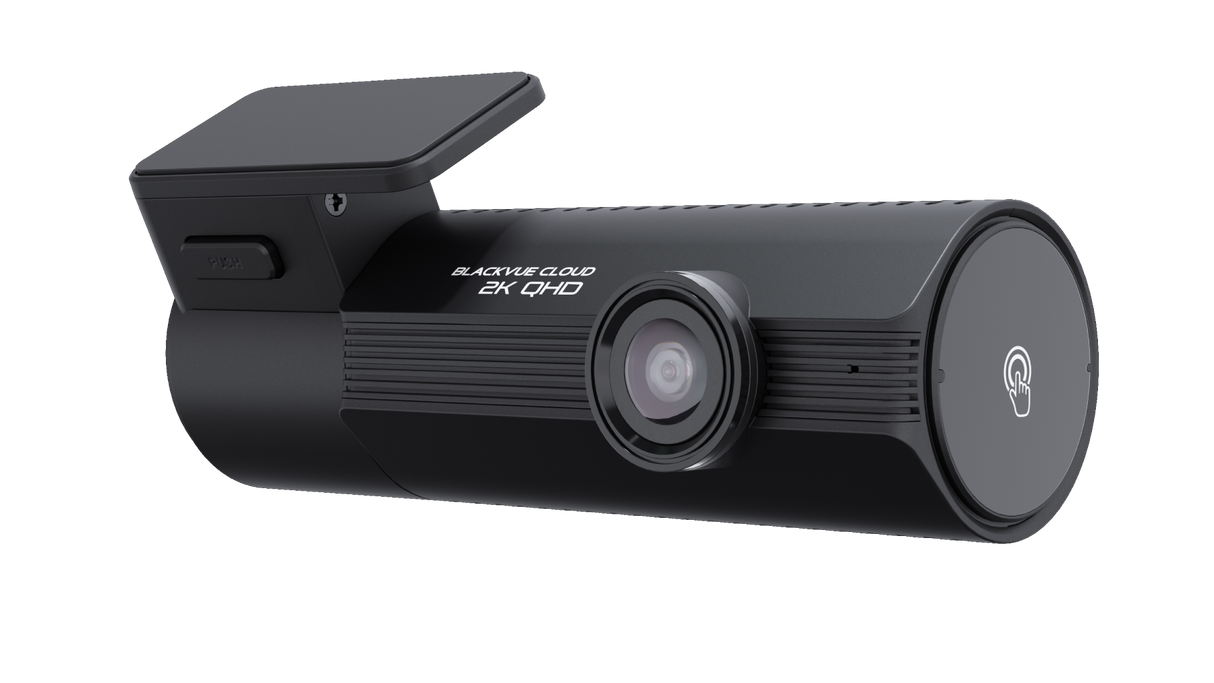 BlackVue ELITE8 single channel dash cam delivering QHD recording with integrated GPS and 64GB storage.