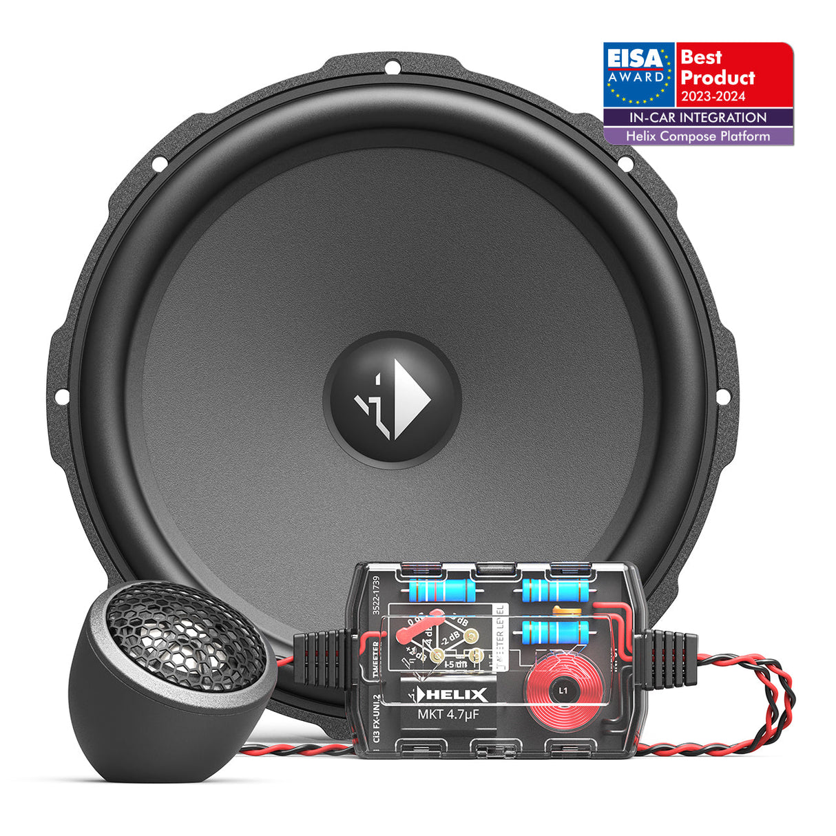 HELIX Ci3 K200.2FM-S3 - 8" 2-Way Component Speaker Set, FlexMount | 3Ω by HELIX | MC Audio Sydney