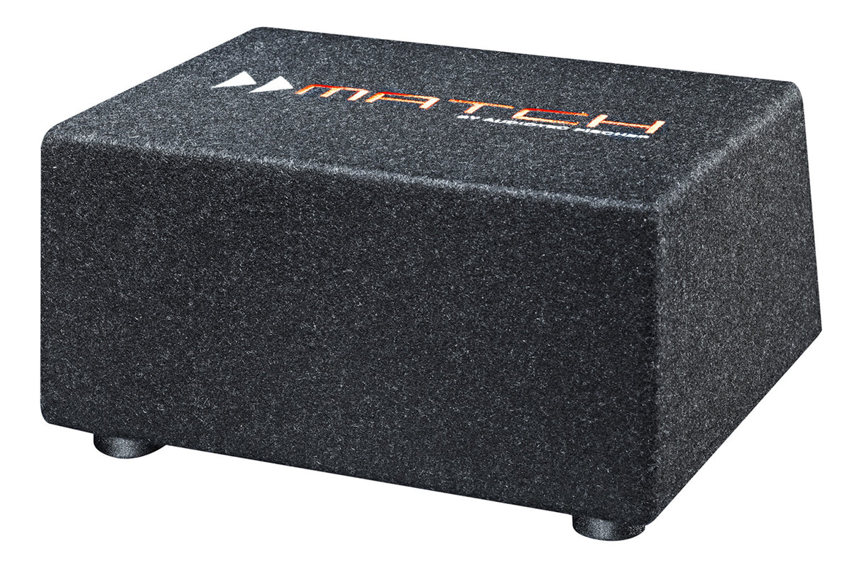 MATCH PP 8E-Q 8” 200W RMS 4×3Ω vented subwoofer enclosure – plug and play bass upgrade by MC Audio Sydney