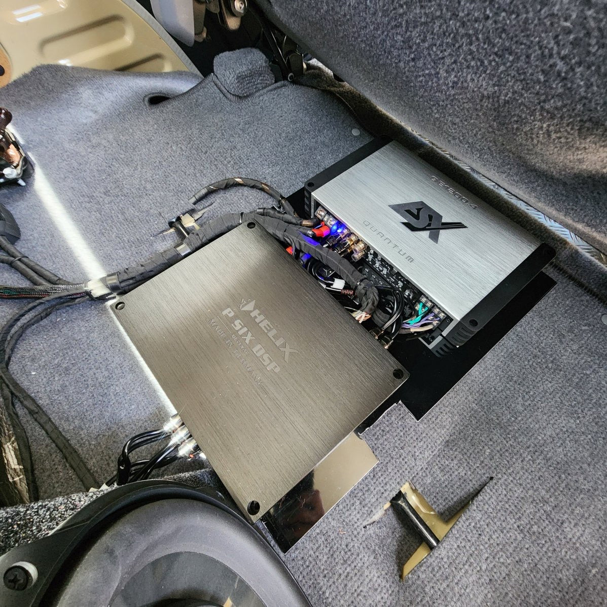 HELIX P SIX DSP Ultimate side view – 6-channel Class-D digital signal processor by MC Audio Sydney