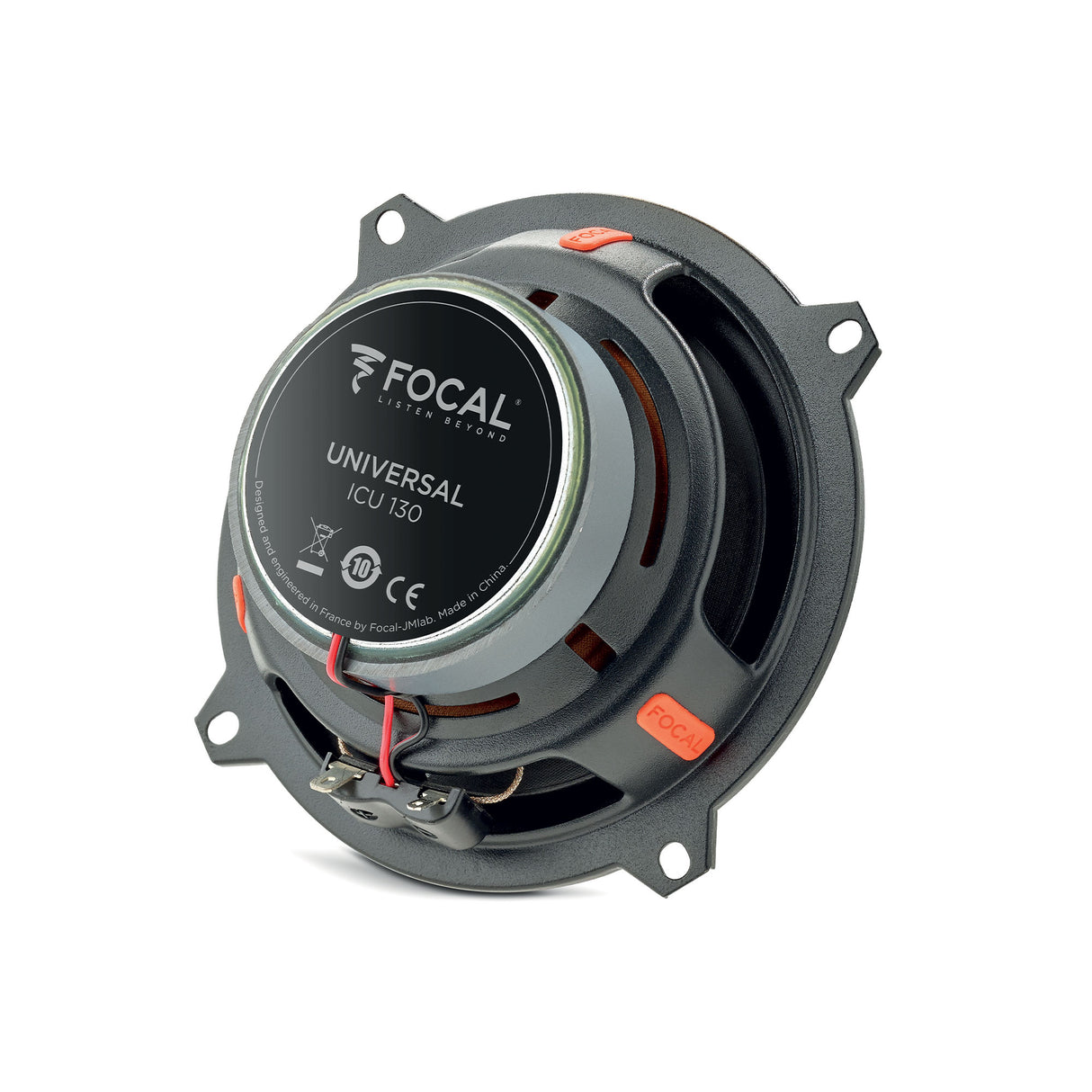 Focal ICU 130 5.25 inch coaxial speaker pair layout for front or rear vehicle upgrades – by MC Audio Sydney