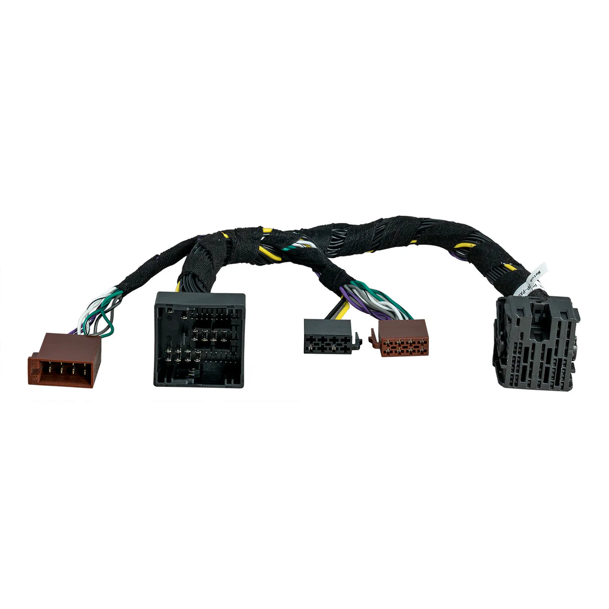MATCH PP-PAC ISO T-harness connector layout overview for car audio systems – by MC Audio Sydney