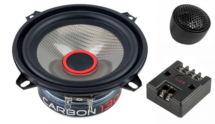 CARBON-SERIES 130mm 2-way component speaker kit – premium car audio upgrade by MC Audio Sydney