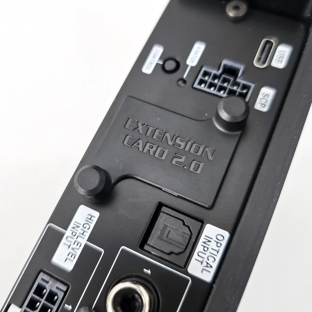 HELIX NEXT V EIGHT DSP ULTIMATE RCA and speaker output terminals detail – by MC Audio Sydney