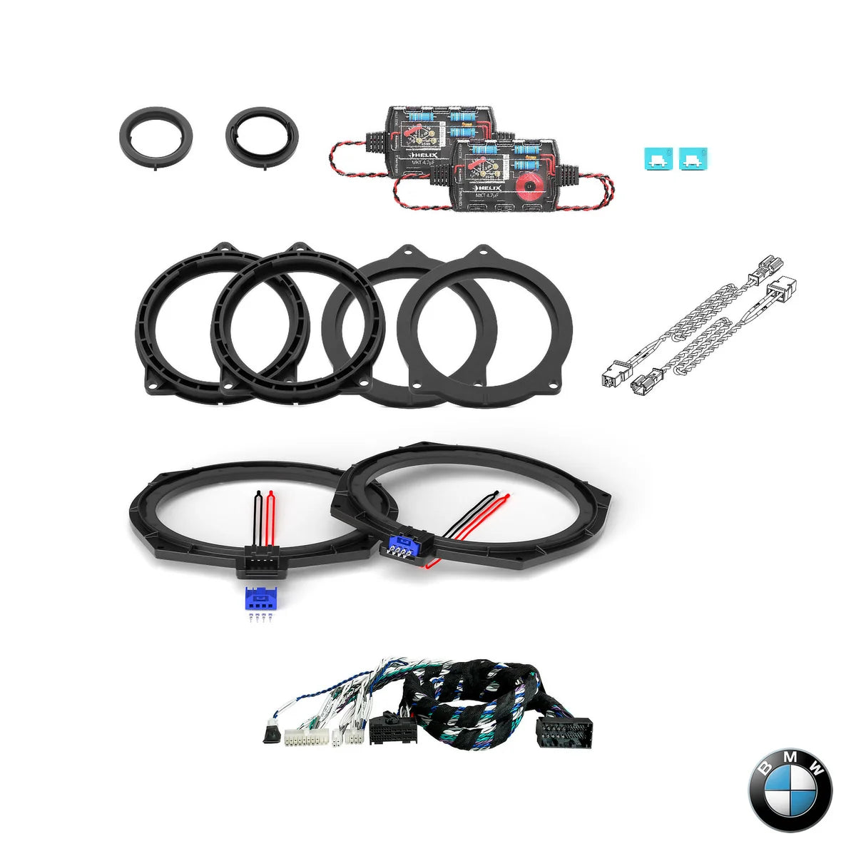 BMW HiFi S0676 G Gen RAM HELIX Ci3 Ci5 speaker subwoofer and DSP amplifier upgrade – MC Audio Sydney