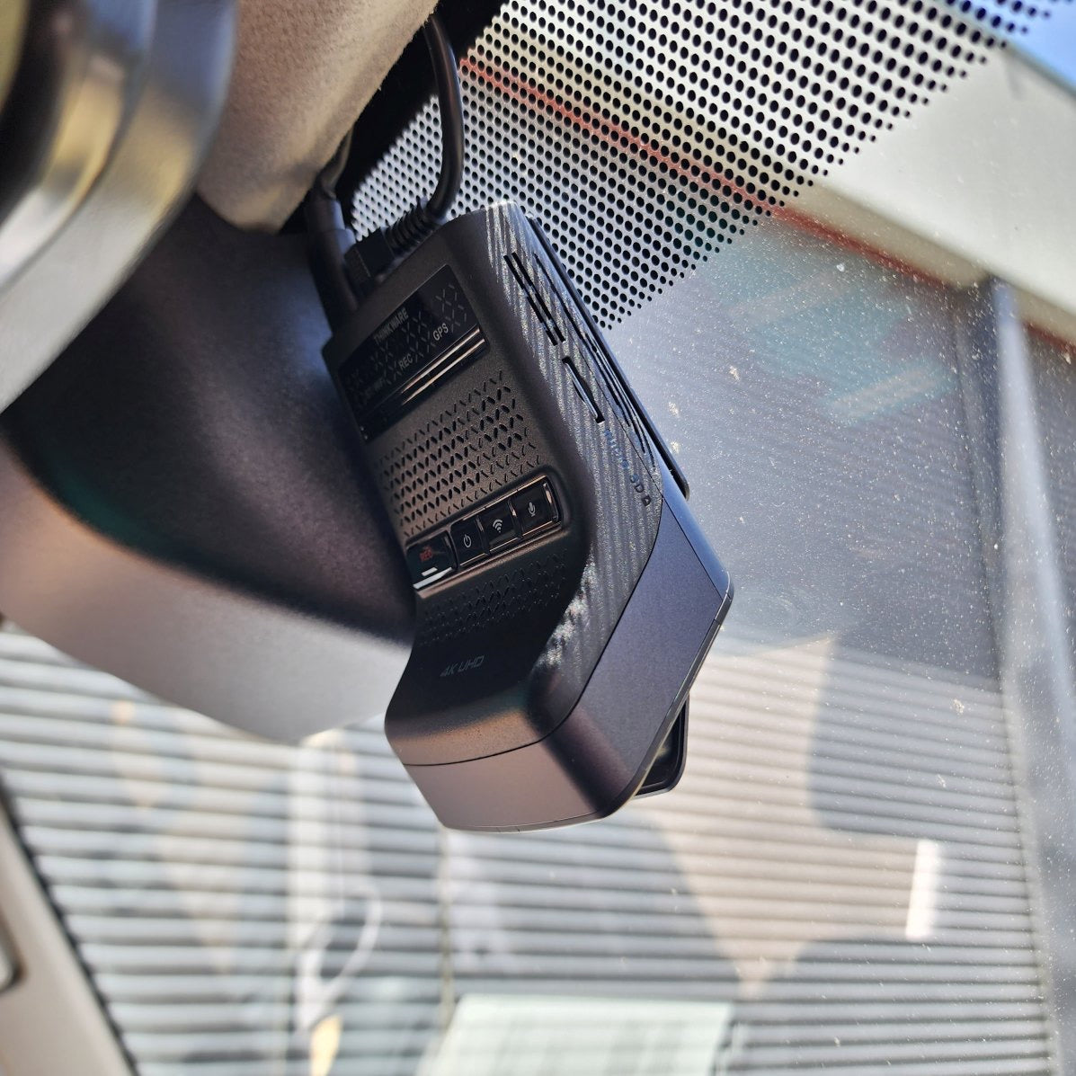 Thinkware U3000 installed inside car – 4K UHD dash cam with radar by MC Audio Sydney