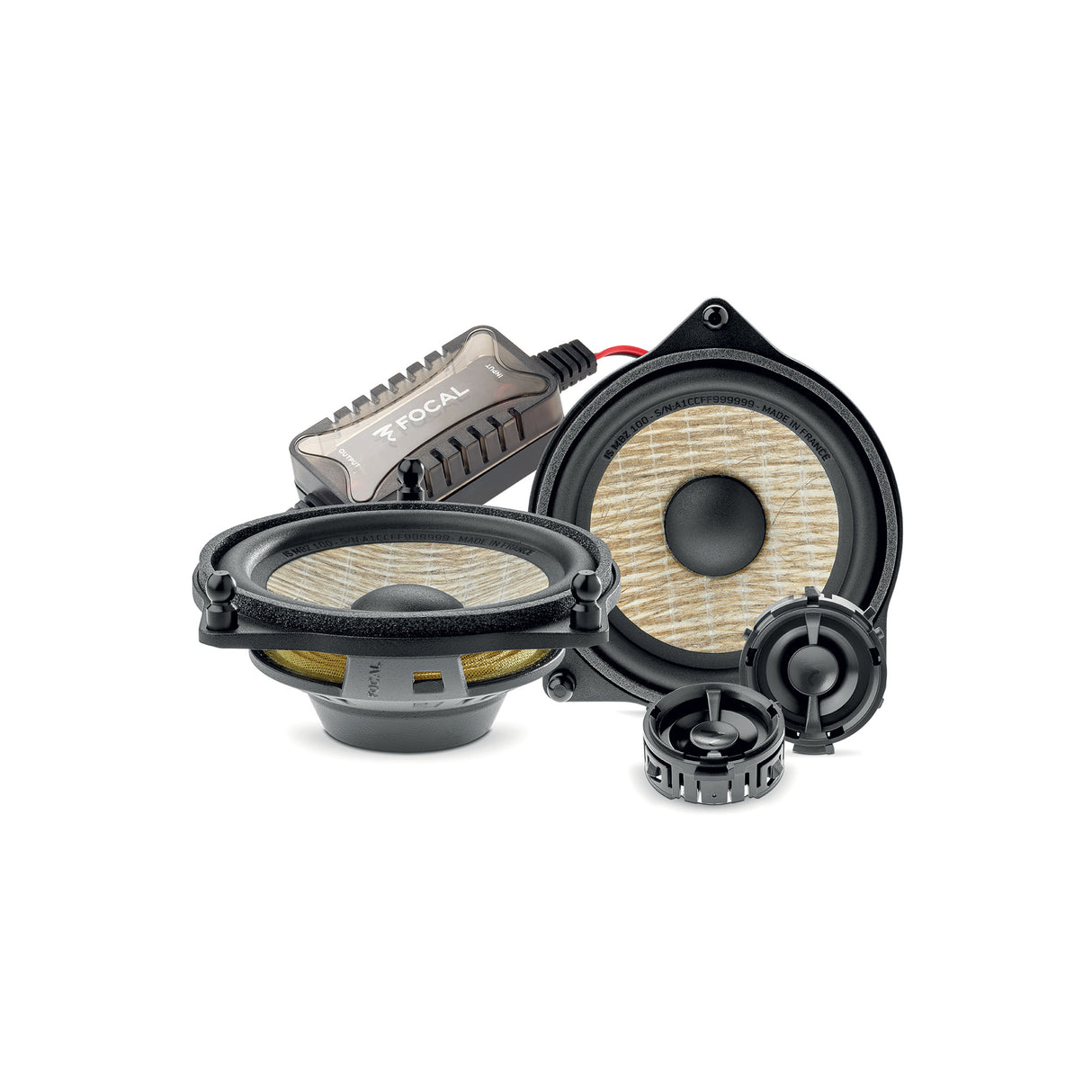 : Focal IS MBZ 100 speaker basket and magnet structure detail – MC Audio Sydney