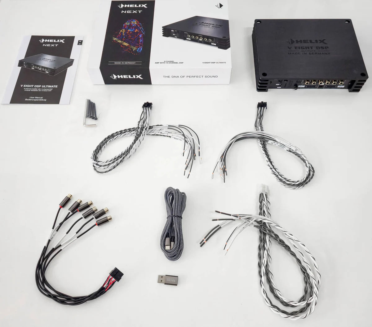 HELIX NEXT V EIGHT DSP ULTIMATE internal DSP and amplifier architecture – by MC Audio Sydney