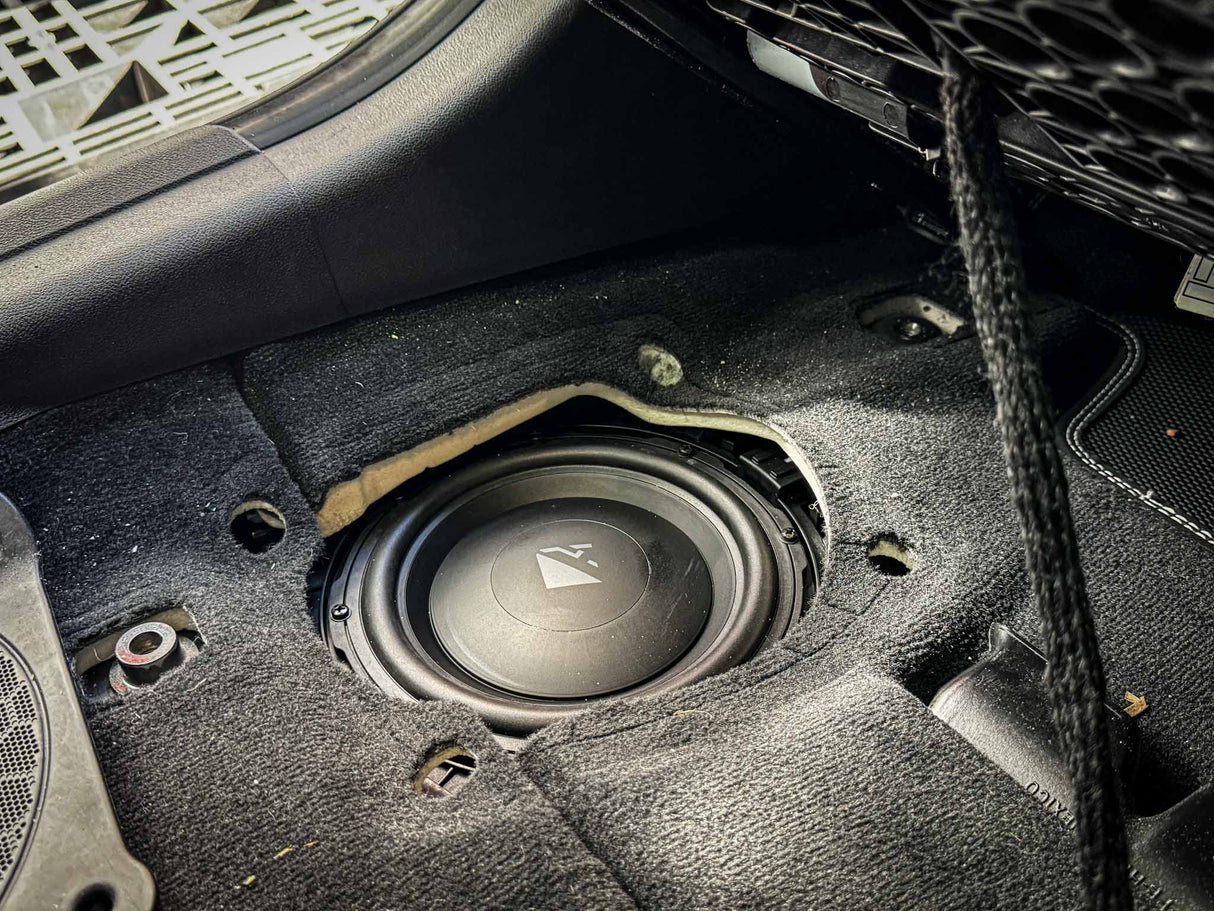 HELIX Ci5 S200FM-D2 connection terminals – 8” FlexMount subwoofer | 2x2Ω by MC Audio Sydney