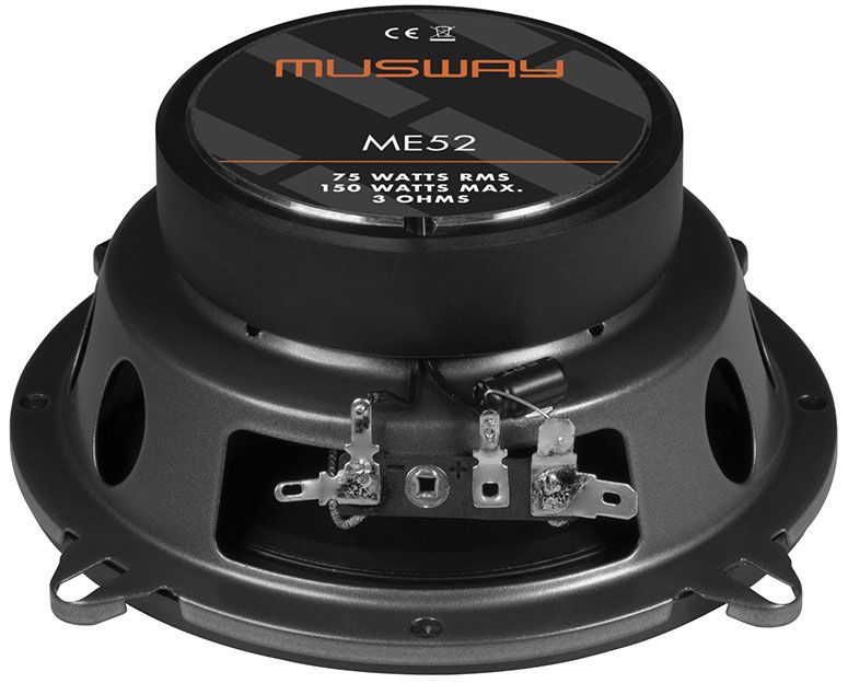 Musway ME-52 integrated tweeter – 5.25” 2-way coaxial speaker set by MC Audio Sydney