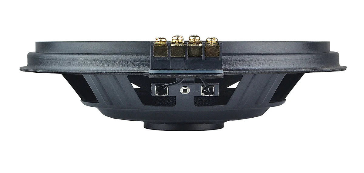 MATCH MW 8BMW-D flat subwoofer driver and shallow enclosure close-up BMW MINI – by MC Audio Sydney
