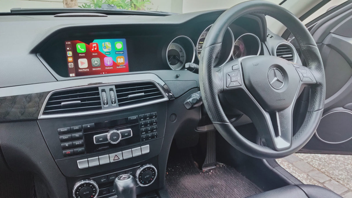Mercedes-Benz 2011–2015 NTG 4.5/4.7 Wireless Apple CarPlay & Android Auto MMI Integration Kit