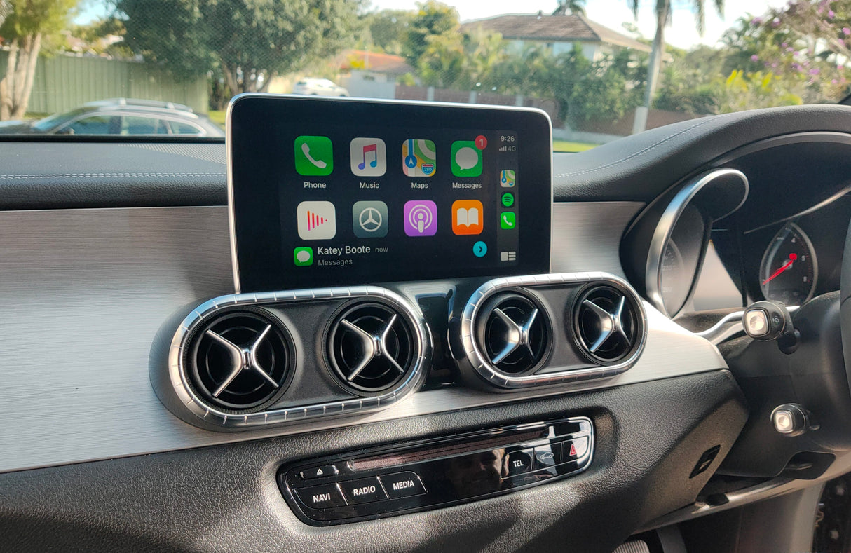 Mercedes-Benz 2015–2018 NTG 5.0 / 5.1 / 5.2 Wireless Apple CarPlay & Android Auto MMI Integration Kit