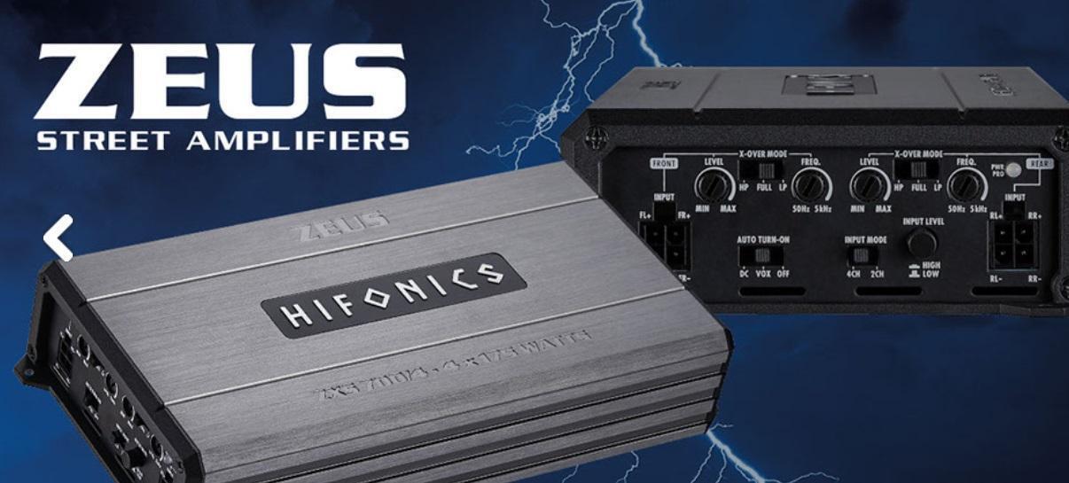 Hifonics ZXS700/4 amplifier input and output connections – 4-channel Class-D amplifier by MC Audio Sydney