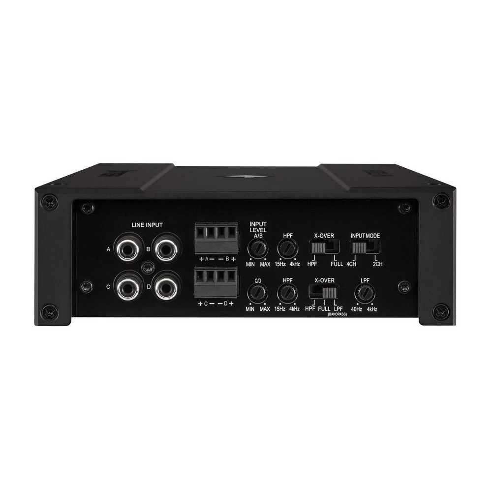 HELIX M FOUR 24V amplifier input and output connections – 4-channel car amplifier by MC Audio Sydney