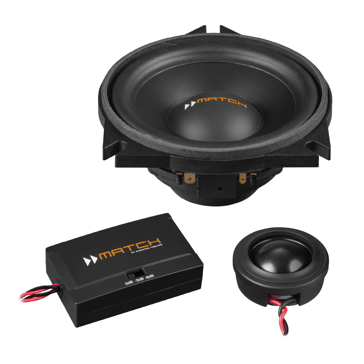 MATCH UP C42BMW-FRT.3 4” midbass woofer – BMW & MINI Type 3 plug and play audio upgrade by MC Audio Sydney