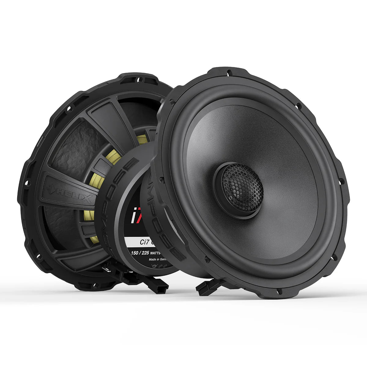 HELIX Ci7 C165.2FM-S3 6.5” 2-way hi-end coaxial speaker pair with FlexMount | 3Ω – installed by MC Audio Sydney