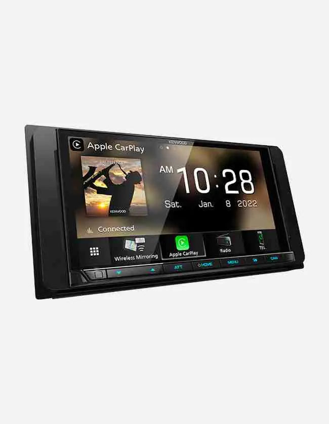 Kenwood DMX9021S wireless Apple CarPlay and Android Auto monitor with built-in receiver – by MC Audio Sydney