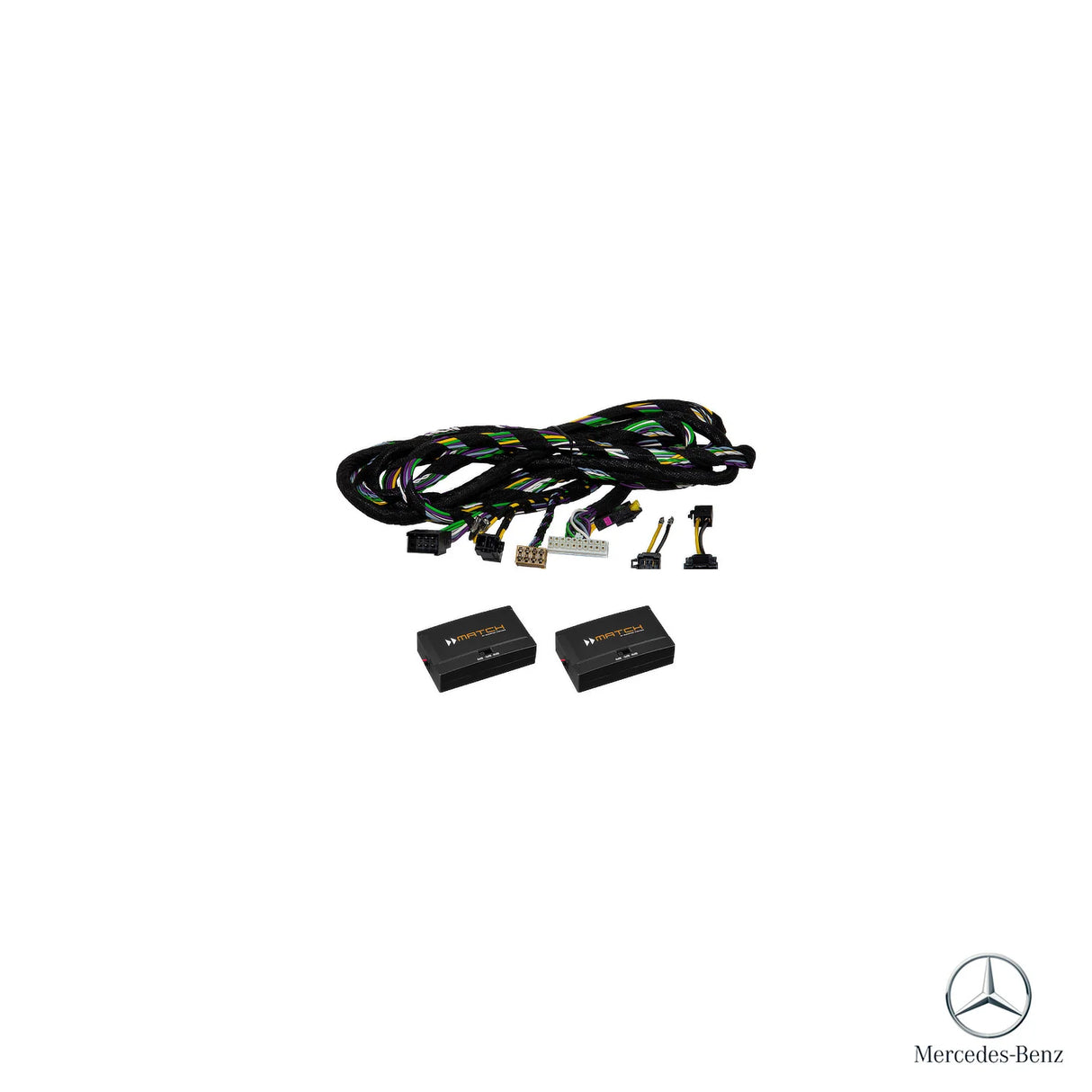 MATCH UP PnP DSP amplified front speaker upgrade for Mercedes GLC X253 OEM audio – MC Audio Sydney