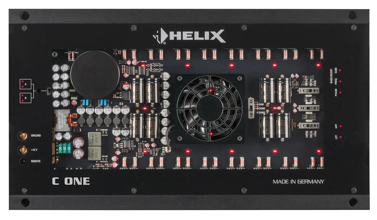 HELIX C ONE top view high-end amplifier design and construction – by MC Audio Sydney