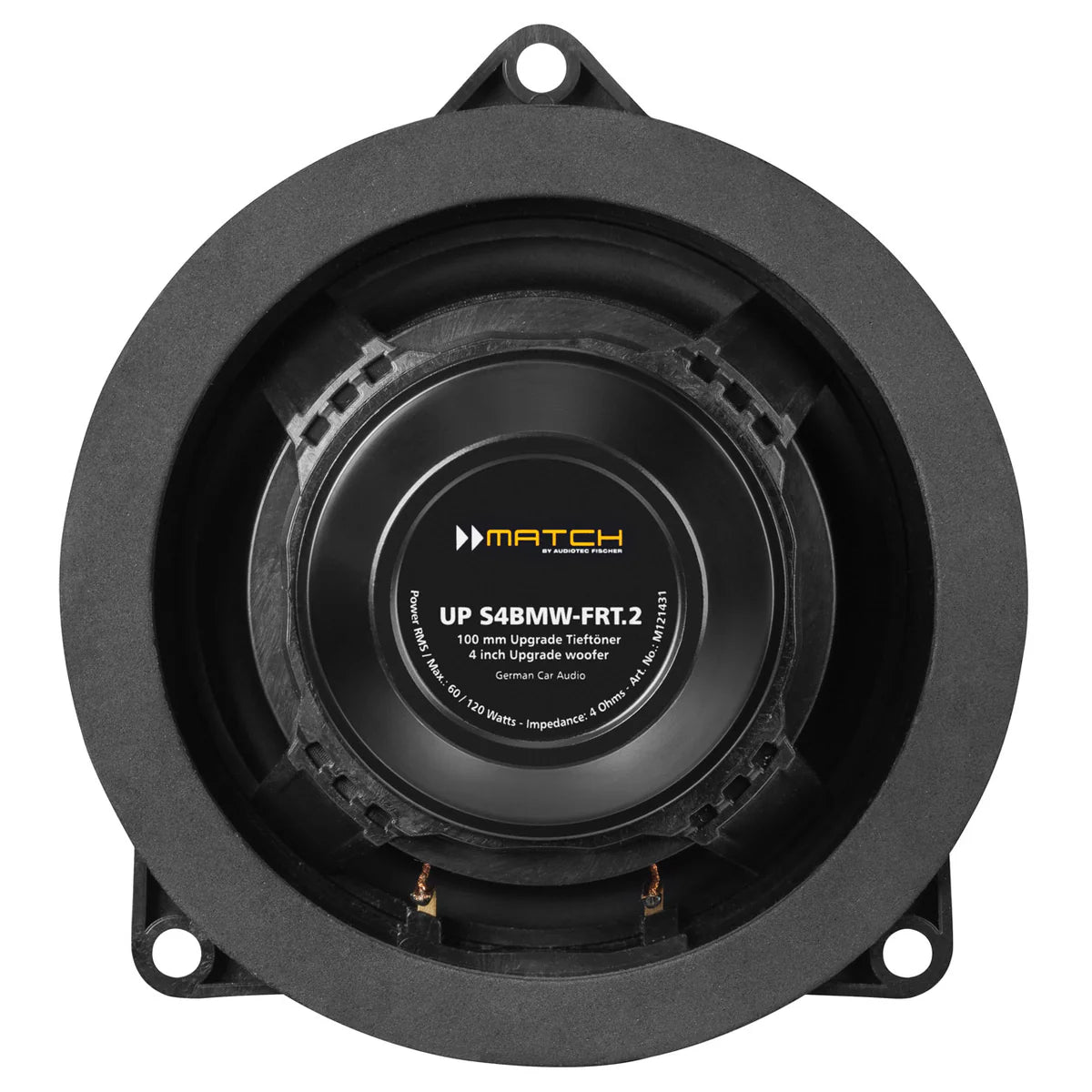 MATCH UP C42BMW-FRT.2 external crossovers – BMW & MINI Type 2 plug and play 4” component speakers by MC Audio Sydney