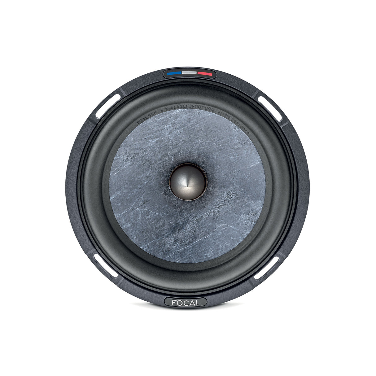 Focal PS 165 SF Slatefiber midbass woofer close-up showing cone technology – by MC Audio Sydney