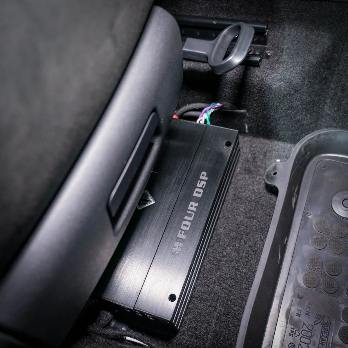 HELIX M FOUR DSP top view compact DSP amplifier design – by MC Audio Sydney