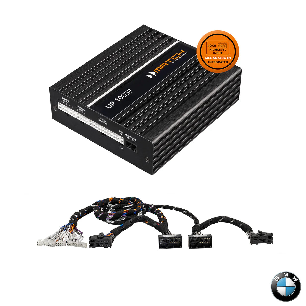MATCH UP 10DSP DSP amplifier and plug and play harness upgrade for BMW G Generation Harman Kardon S0688 RAM audio system – MC Audio Sydney