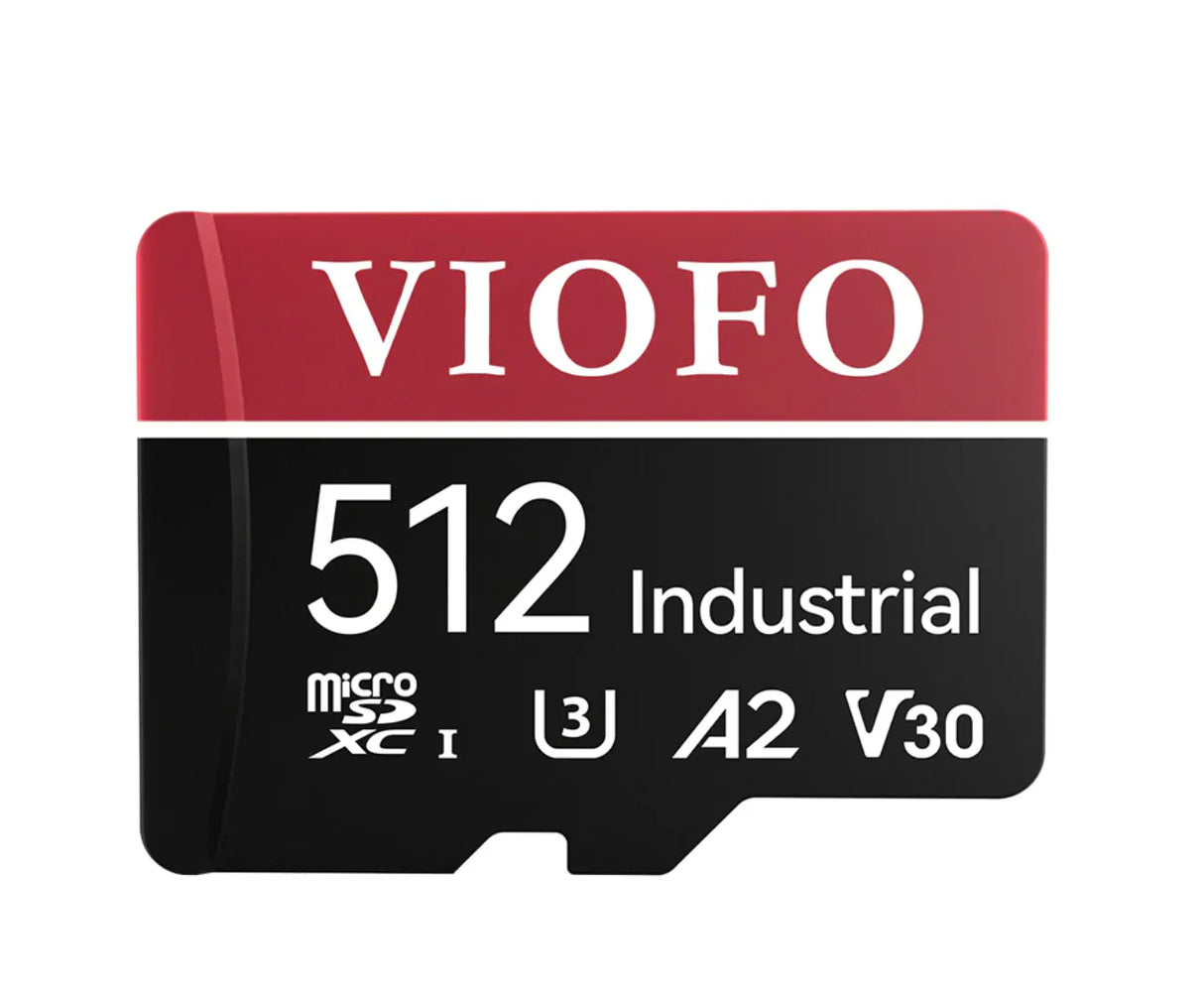 VIOFO Professional High-Endurance MicroSD Card with Adapter (128GB / 256GB / 512GB)