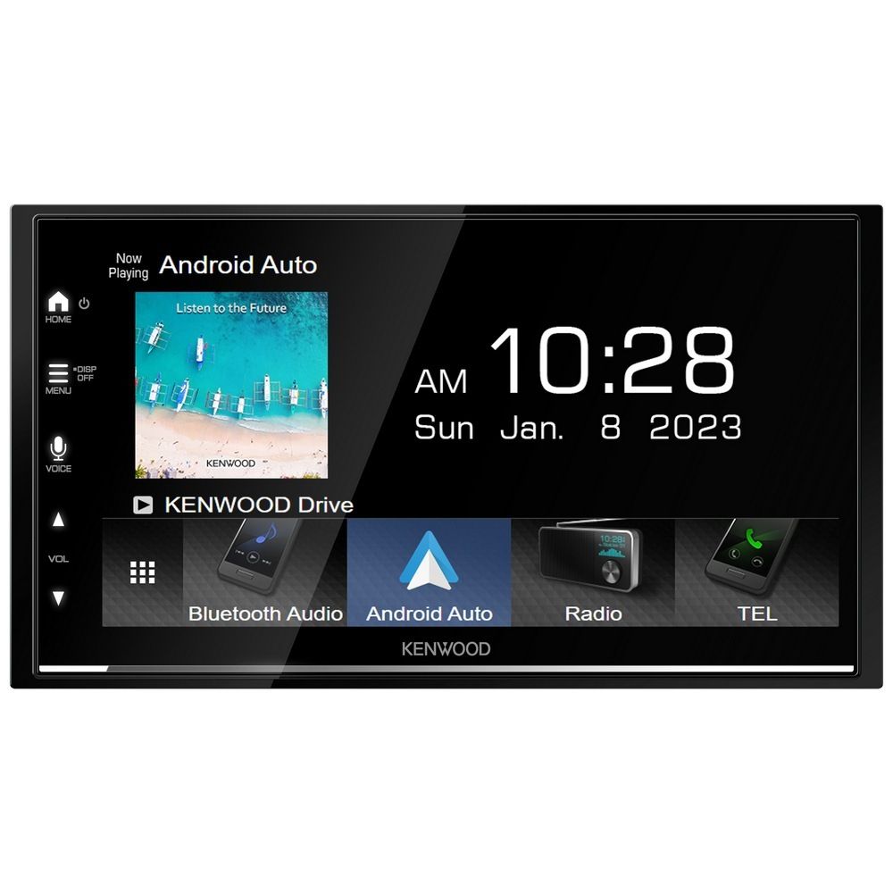 Kenwood DMX7522S Apple CarPlay and Android Auto interface – 7” HD wireless head unit by MC Audio Sydney