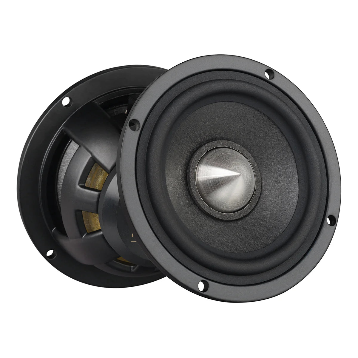 BRAX MATRIX ML80 PRO 80 mm midrange speaker pair with carbon fleece cones and stainless-steel phase plugs
