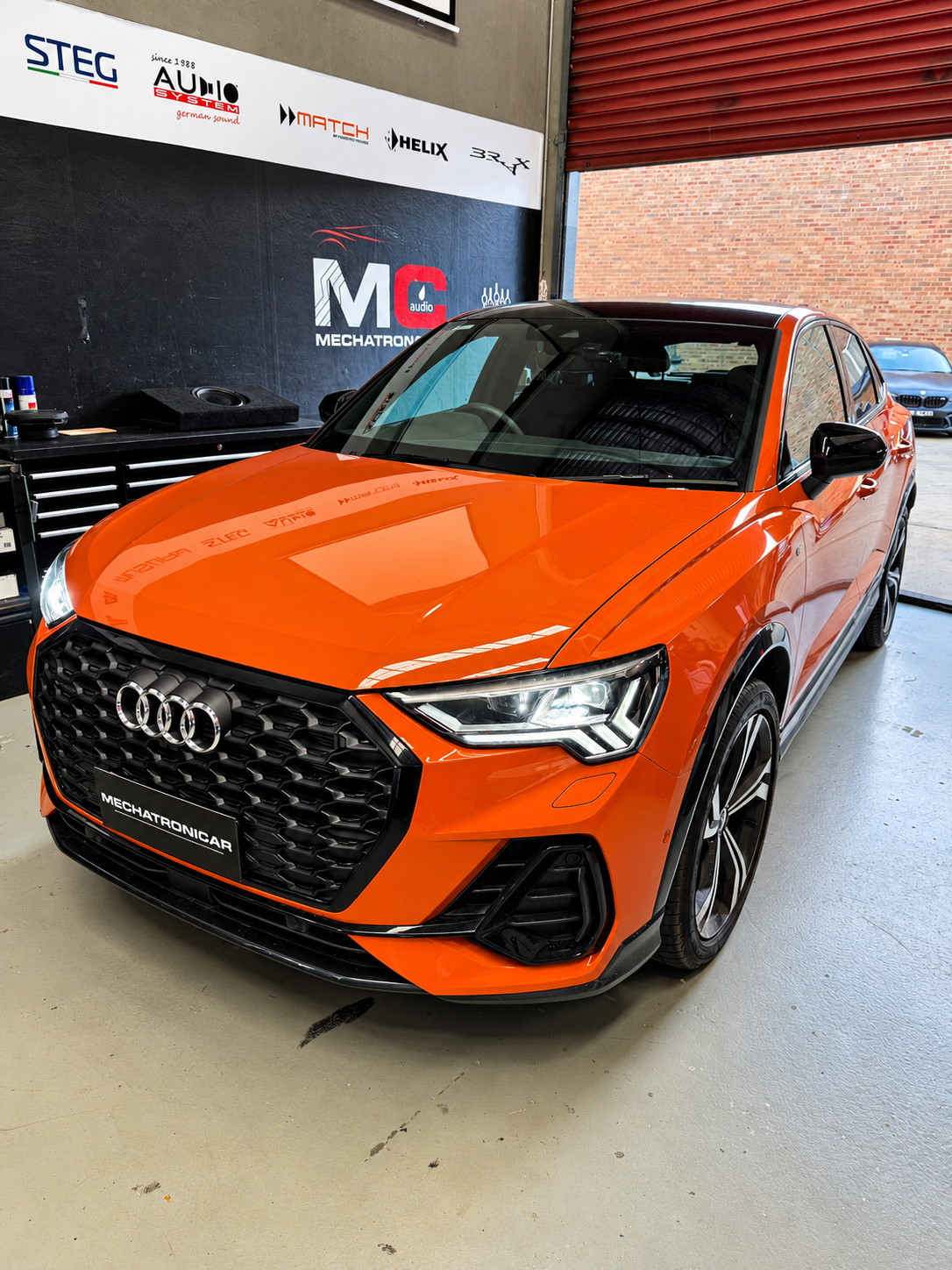 2026 Audi Q3 Gets the BlackVue ELITE 10 Dual 4K Dash Cam with Parking Battery and 4G LTE