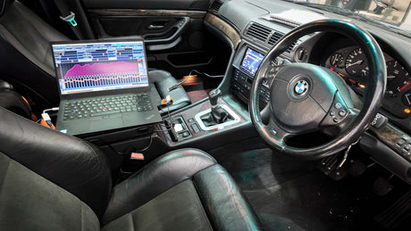 Brian’s Visit: BMW 7 Series E38 in the Workshop