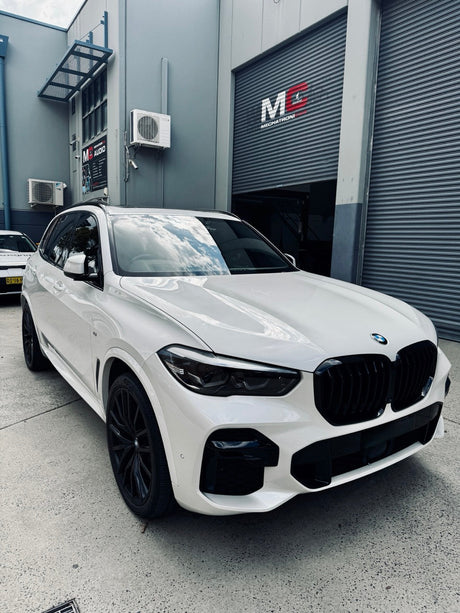 BMW X5 i40M at MC Audio Sydney for premium plug-and-play Match sound system upgrade