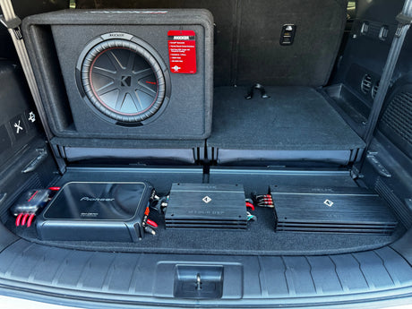 SsangYong Rexton receiving high-end custom audio system upgrade at MC Audio Rockdale Sydney