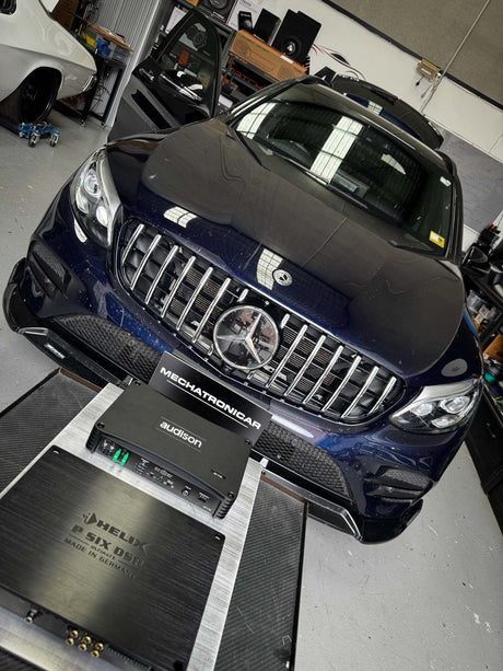 Premium car audio wiring and harness integration MC Audio Sydney