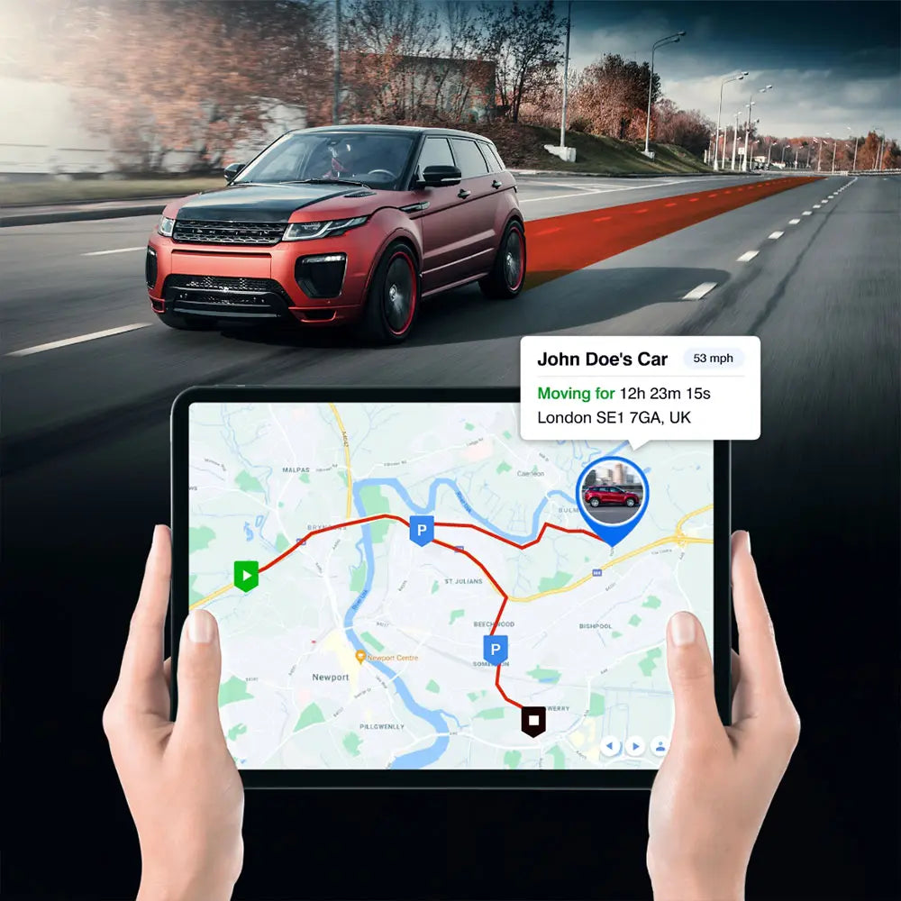 GPS vehicle tracking systems with real-time monitoring, fleet management and theft recovery features