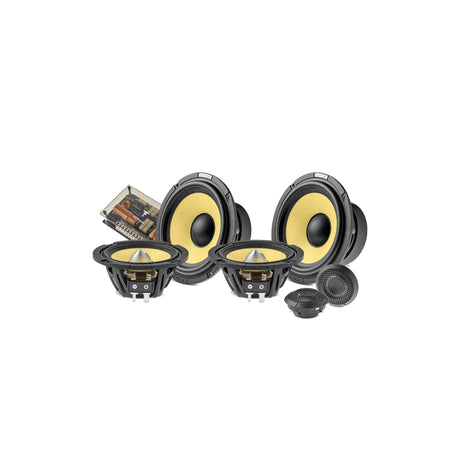 Focal ES 165 KX3E 6.5 inch K2 Power EVO 3-way component speaker system 4 ohm – by MC Audio Sydney