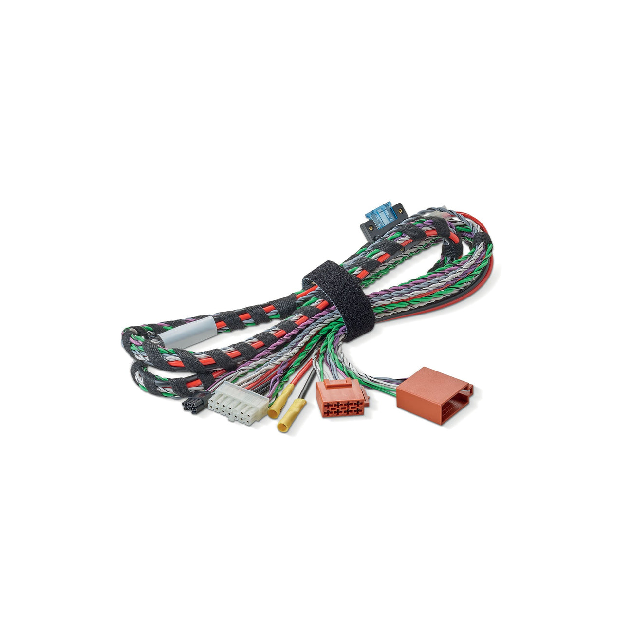Car audio harnesses and OEM plug and play integration cables for BMW, Mercedes, Audi, Porsche and Tesla