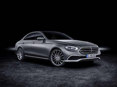 Mercedes E-Class W213 Facelift 2020-2023 sound system upgrade with DSP amplifier, speakers, CarPlay and dashcam integration by MC Audio Sydney